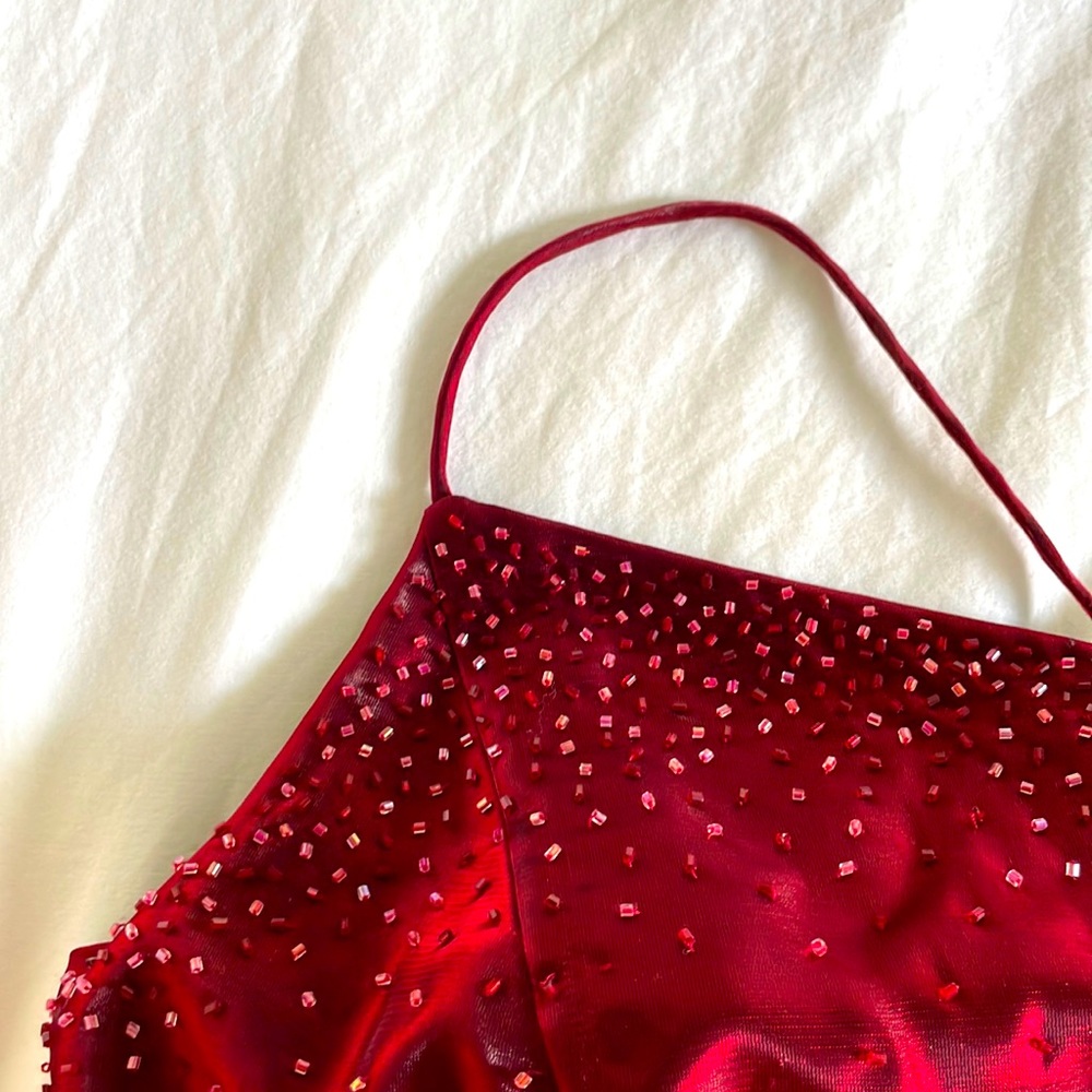 Red Midnight Gown